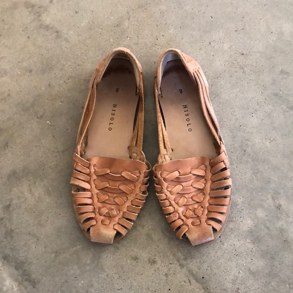 Nisolo huaraches sandals sz 8